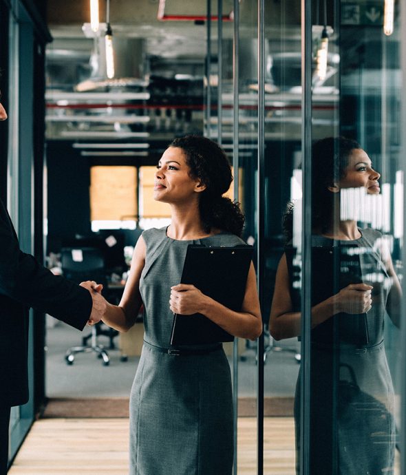 accueil d'un candidat dans un cabinet RH